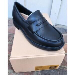 Wydr Studios Reese Low Heel Classic Loafers Shoes, Comfort Black, Women's US 9WW